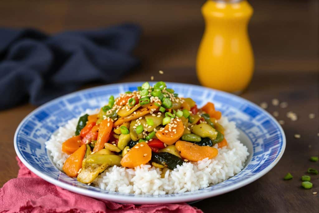 nouilles chinoises sautées