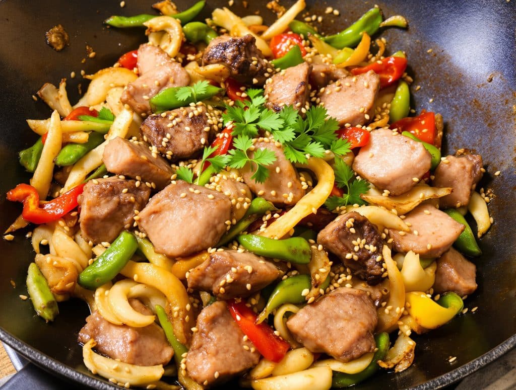recette boeuf asiatique wok