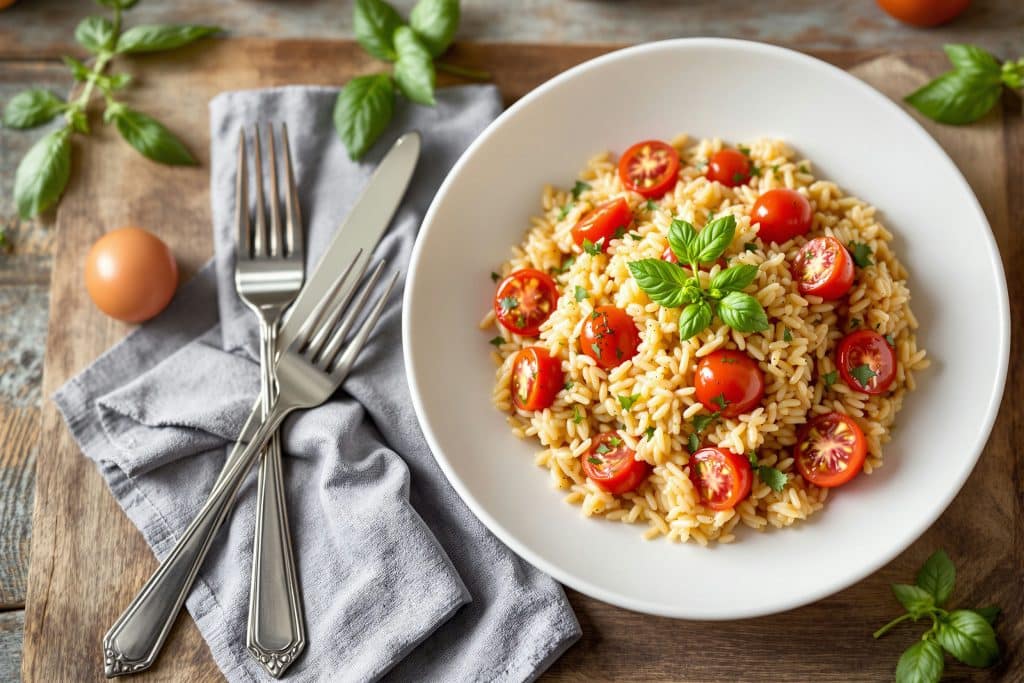 riz sauté tomate