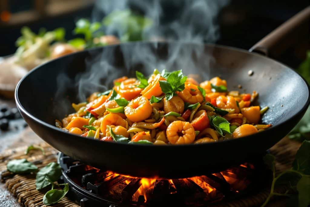 sauce thailandaise wok