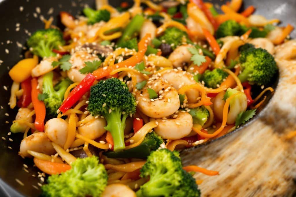 véritable recette wok asiatique