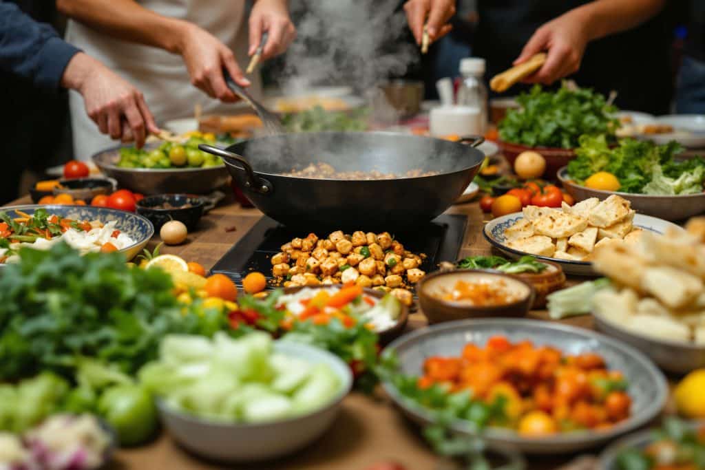 wok party recettes