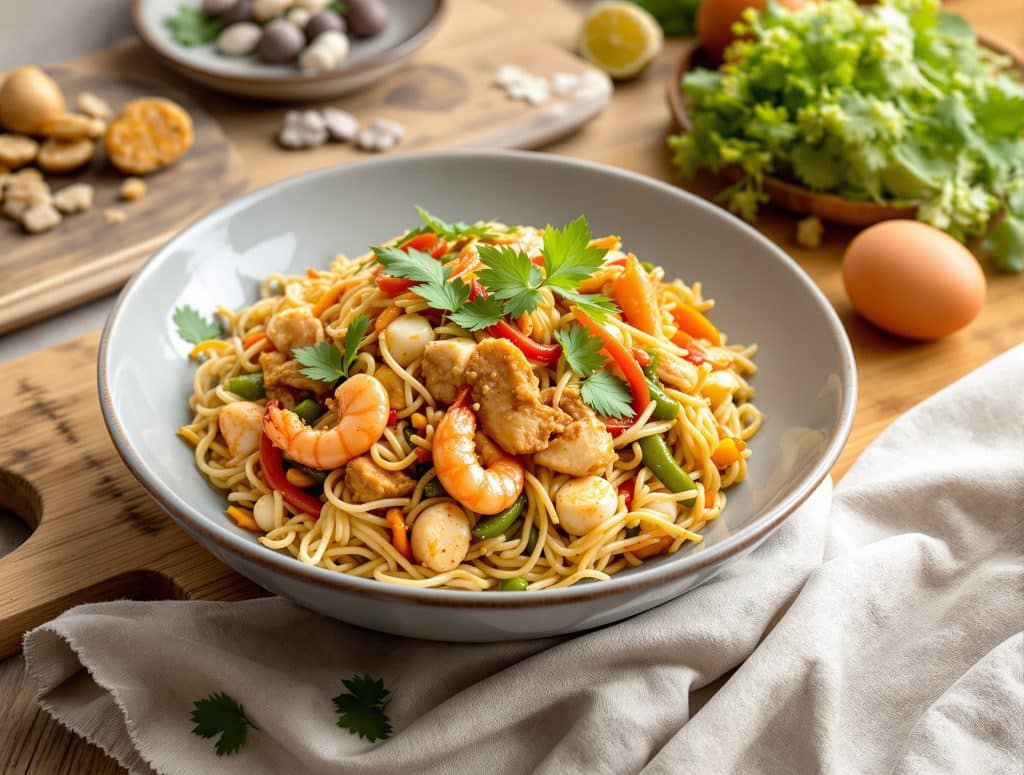 calorie pad thai