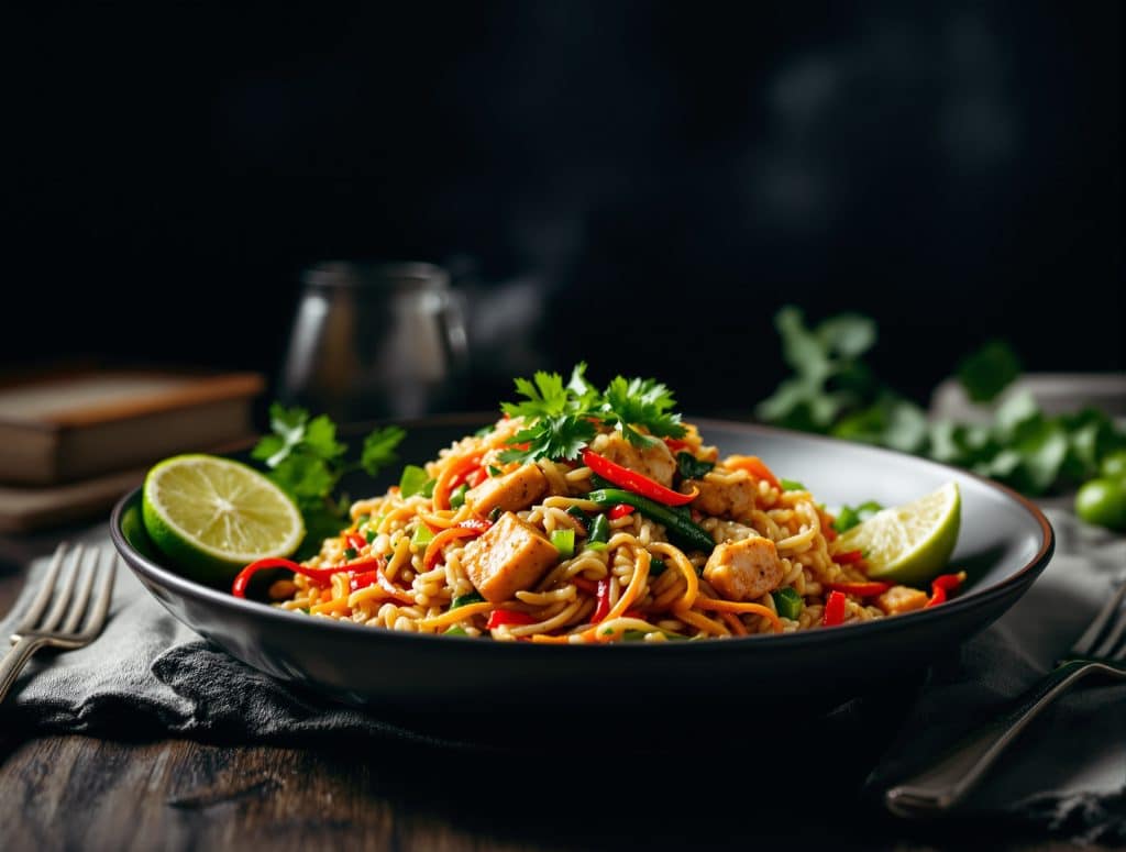 pad thai vegetarien
