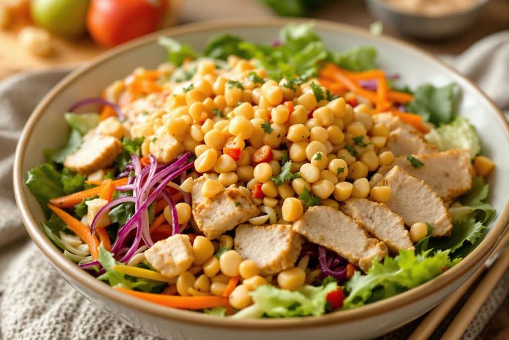 salade thai cacahuete