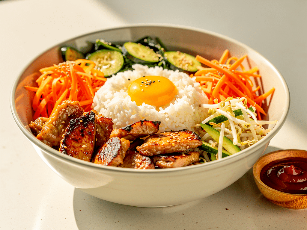 bibimbap poulet