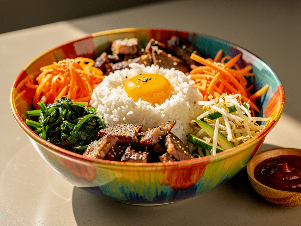 bibimbap recette
