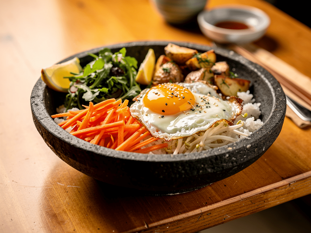 bibimbap végétarien