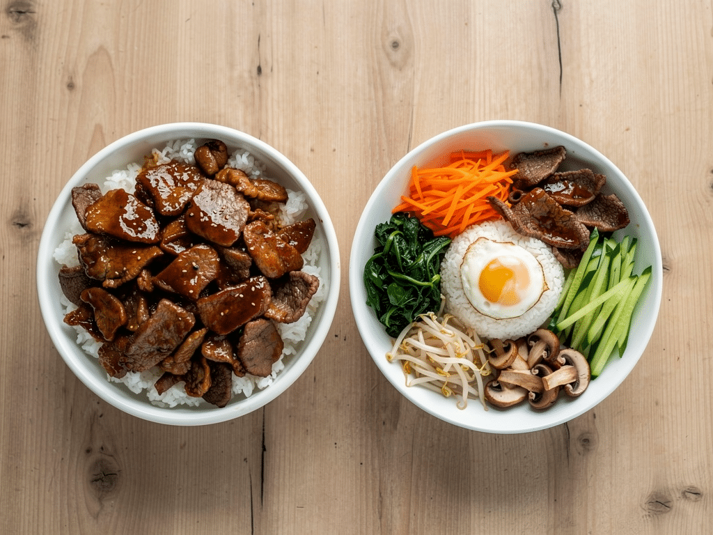 deopbap vs bibimbap