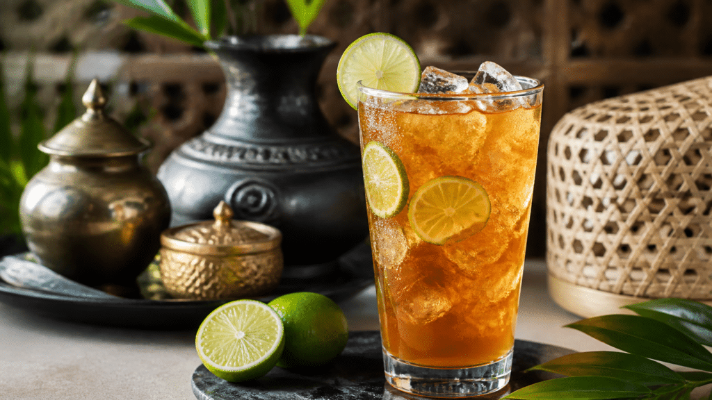 Cha manao, thé thaï glacé au citron vert